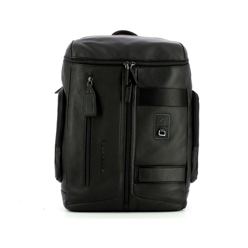 Piquadro, Fast-Check backpack for PC Dionisio 14.0 with Rfid Czarny, male, 1339.00PLN