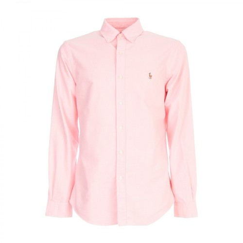 Polo Ralph Lauren, Koszuli sportowe l / s Różowy, male, 498.00PLN