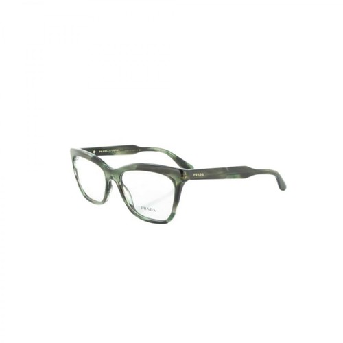 Prada, VPR 24S Glasses Zielony, female, 1049.00PLN