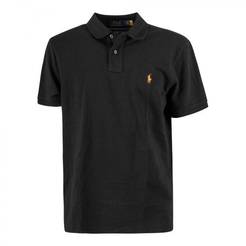 Ralph Lauren, Polo Shirt Czarny, male, 616.00PLN