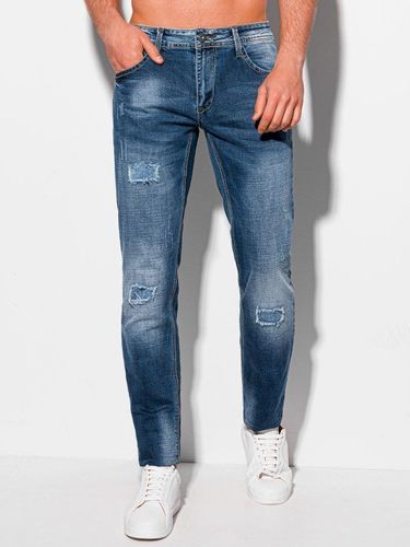 Spodnie męskie jeansowe 1109P - niebieskie 39.99PLN
