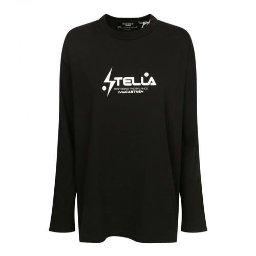 Stella McCartney, T-shirt Czarny, female, 247.00PLN
