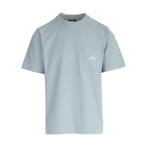 Stüssy, T-shirt Niebieski, male, 342.00PLN