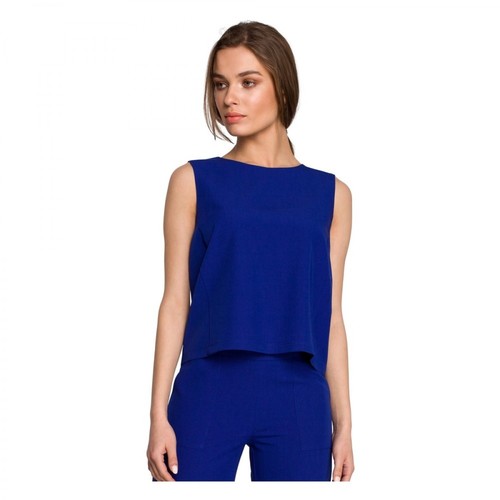 Style, Bluzka bez rękawów Niebieski, female, 139.00PLN