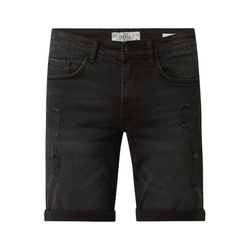 Szorty jeansowe z dodatkiem streczu model ‘Oslo’ 69.99PLN