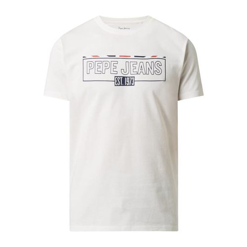 T-shirt o kroju regular fit z nadrukiem z logo model ‘Dennis’ 79.99PLN