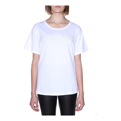 Twinset, T-shirt Biały, female, 264.00PLN