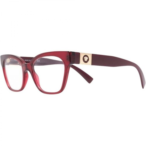 Versace, Glasses Czerwony, female, 697.00PLN