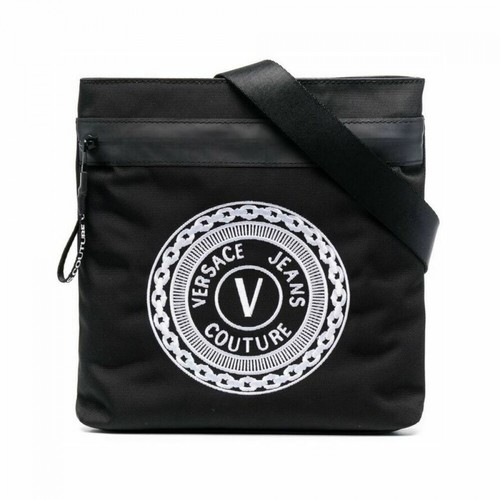 Versace Jeans Couture, Bag Czarny, male, 630.00PLN