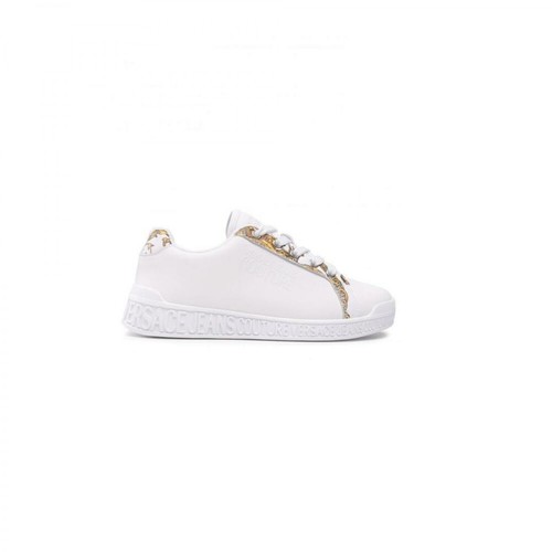 Versace Jeans Couture, Sneakers Biały, female, 527.00PLN