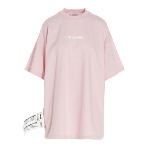 Vetements, T-shirt Różowy, female, 1596.00PLN