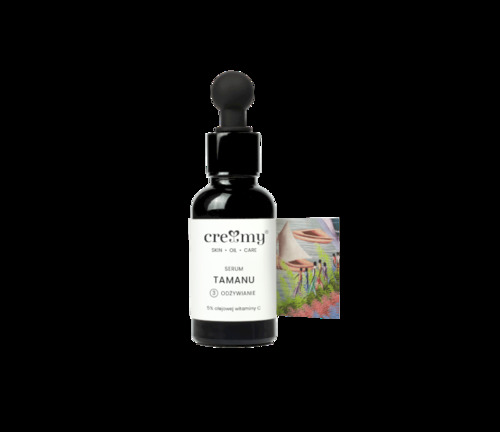 Wygładzające serum olejowe do twarzy z witaminą C (5%), dla cery z niedoskonałościami, TAMANU 30ml 159.00PLN