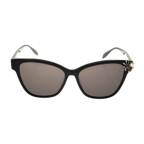 Alexander McQueen, Spider Jewelled Acetate Sunglasses Czarny, female, 1551.00PLN