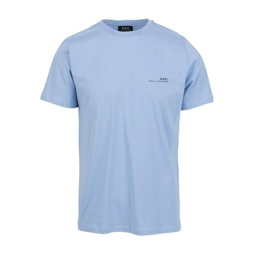 A.p.c., T-shirt item Niebieski, male, 388.00PLN
