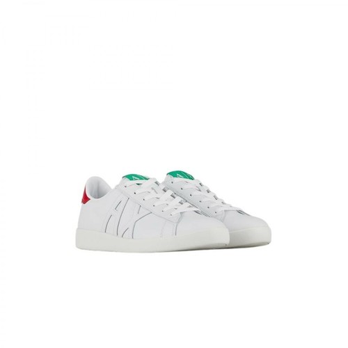 Armani, Sneakers Biały, male, 496.00PLN