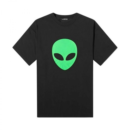Balenciaga, Alien T-Shirt Czarny, male, 2042.55PLN