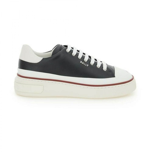 Bally, maily leather sneakers Czarny, female, 2144.00PLN