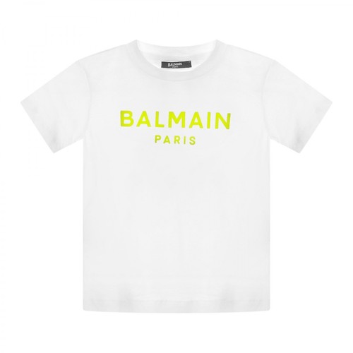 Balmain, T-shirt Biały, unisex, 338.00PLN
