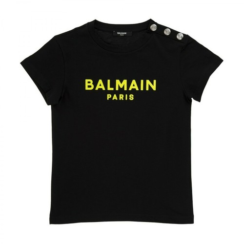 Balmain, T-shirt Czarny, male, 1423.00PLN