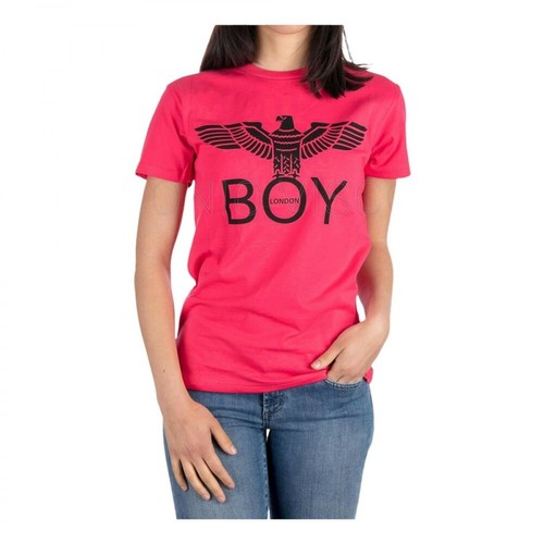 BOY London, T-Shirt Różowy, female, 124.32PLN