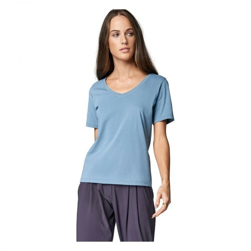 by Insomnia, Koszulka prosta Zalia T-Shirt Niebieski, female, 89.00PLN