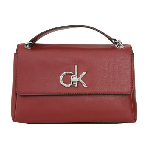 Calvin Klein, Bag Czerwony, female, 653.00PLN