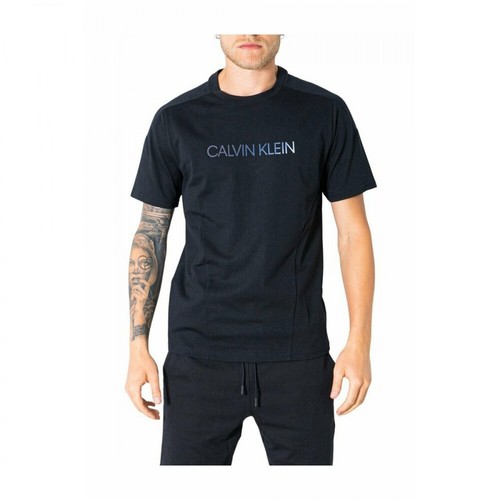 Calvin Klein, T-Shirt Czarny, male, 389.49PLN