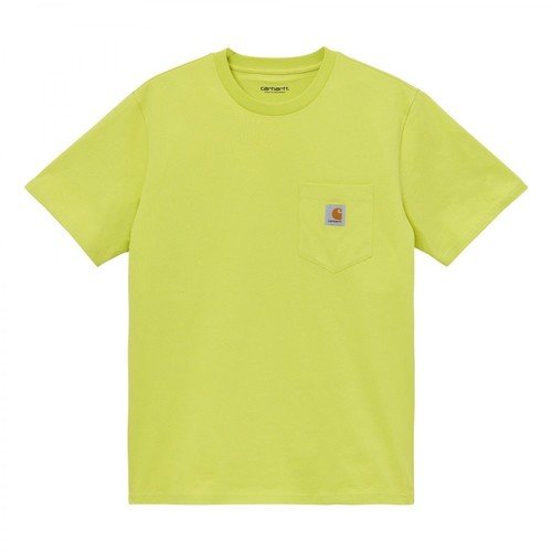 Carhartt Wip, T-shirt Żółty, male, 320.00PLN