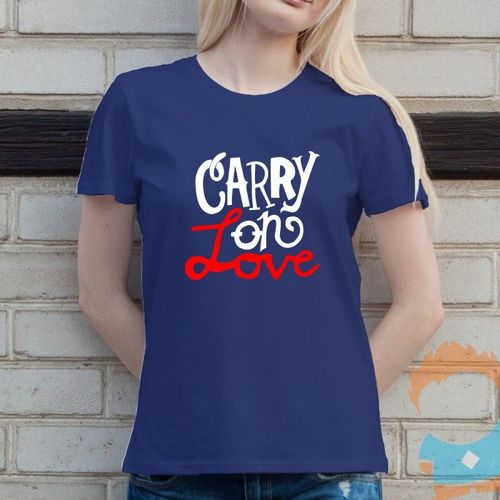 CARRY on love - damska koszulka z nadrukiem 69.00PLN