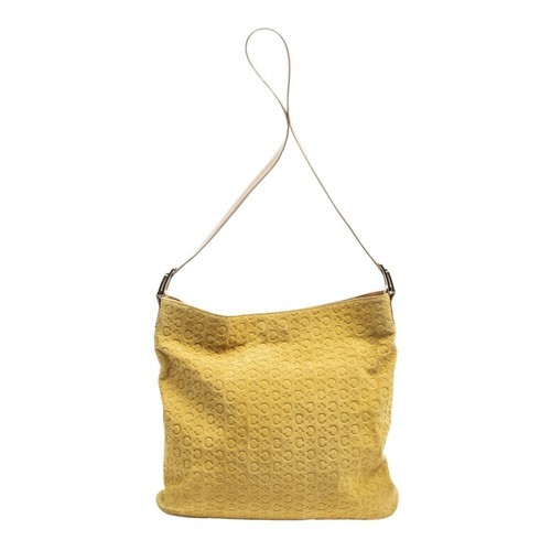 Celine Vintage, Używana duża torba na ramię Żółty, female, 2025.00PLN
