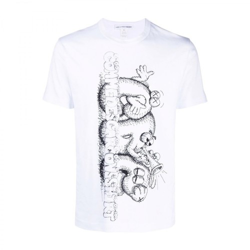 Comme des Garçons, T-shirt Biały, male, 251.00PLN