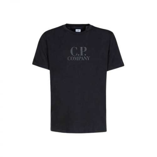 C.p. Company, Short Sleeve T-shirt Czarny, male, 424.35PLN