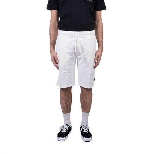 C.p. Company, Sweat Shorts Biały, male, 718.00PLN