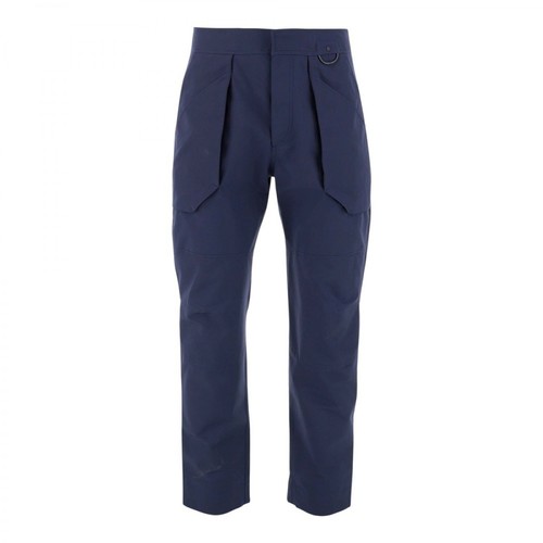 Dior, Pants with Bellow Pockets Niebieski, male, 4560.00PLN