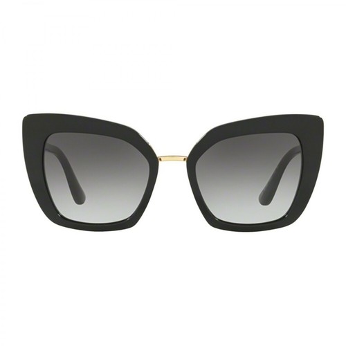 Dolce & Gabbana, Butterfly Oversized-Frame Sunglasses Czarny, female, 1341.00PLN