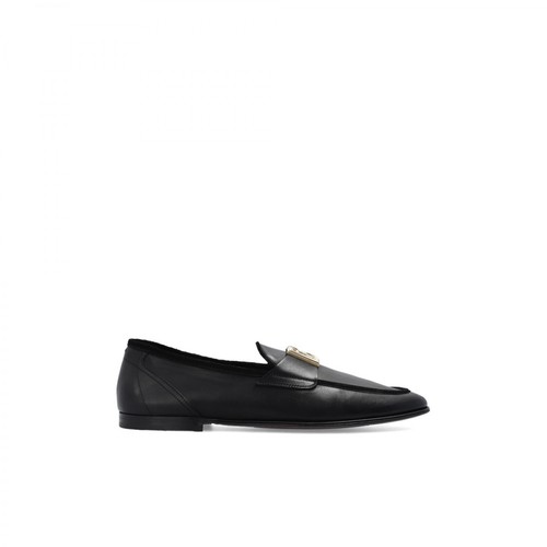 Dolce & Gabbana, Loafers Czarny, male, 3170.00PLN