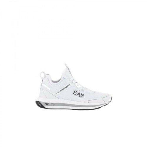 Emporio Armani EA7, Sneakers Biały, male, 922.00PLN