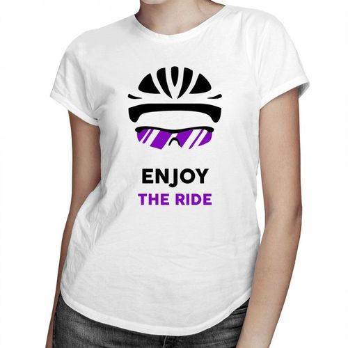 Enjoy the ride - damska koszulka z nadrukiem 69.00PLN