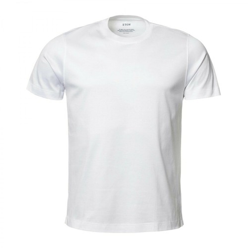 Eton, Slim fit t-shirt Biały, male, 452.00PLN