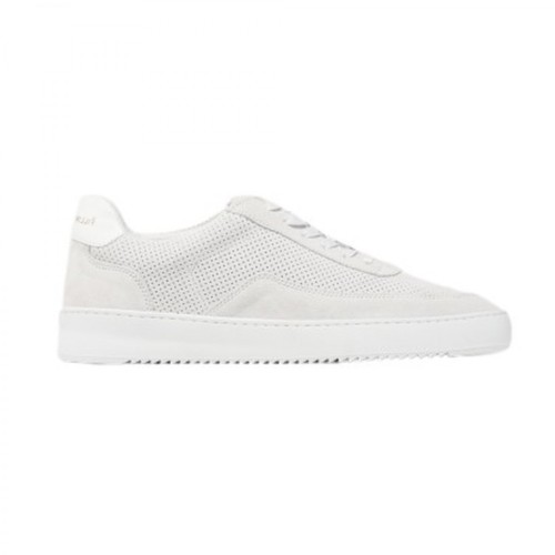 Filling Pieces, Mondo Perforated Sneakers Biały, male, 907.80PLN