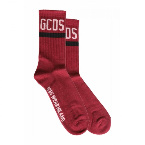 Gcds, Logo Socks Czerwony, female, 183.00PLN