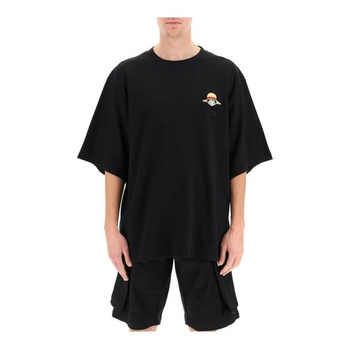 Gcds, one piece luffy oversized t-shirt Czarny, male, 844.00PLN