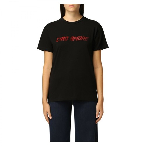 Giada Benincasa, T-Shirt w1781t t2 Czarny, female, 423.00PLN