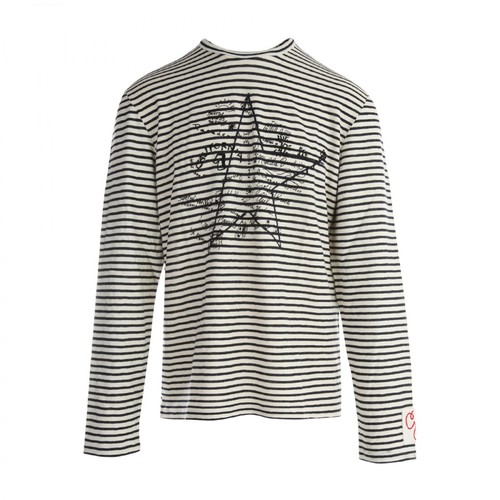 Golden Goose, T-Shirt Beżowy, male, 1596.00PLN