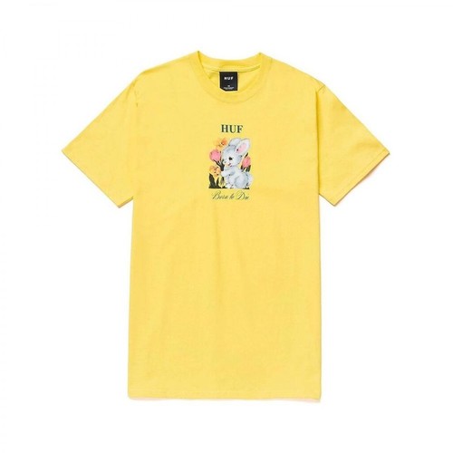 HUF, t-shirt Żółty, male, 198.00PLN