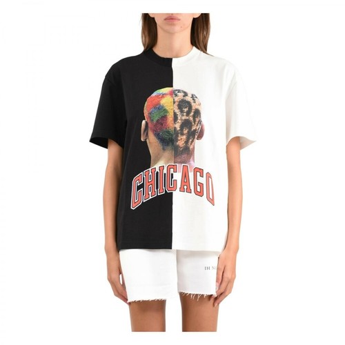 IH NOM UH NIT, T-shirt whit double chicago player number and logo on back Czarny, female, 826.10PLN