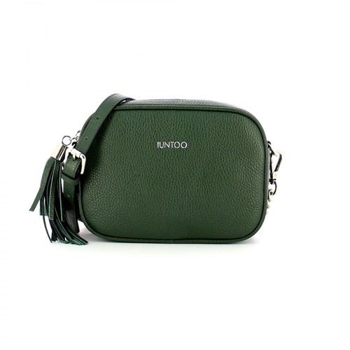 Iuntoo, Armonia Camera Bag with tassel Zielony, female, 326.00PLN