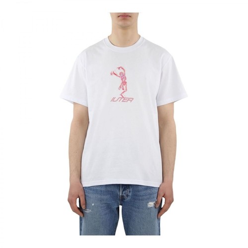 Iuter, Skeleton TEE T-shirt Biały, male, 320.00PLN
