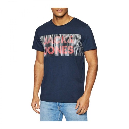 Jack & Jones, T-Shirt Niebieski, male, 192.78PLN