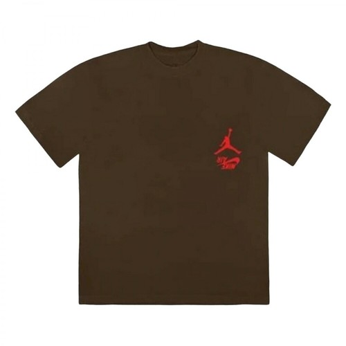 Jordan, Travis Scott Highest T-shirt Brązowy, male, 1374.00PLN